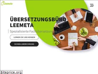 leemeta-uebersetzungen.de