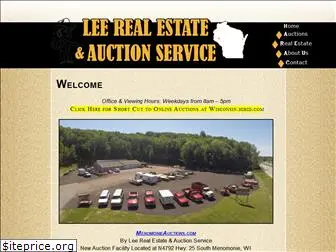 leerealestateauction.com