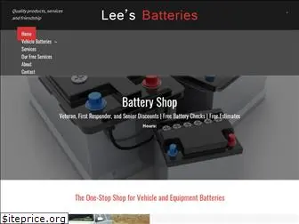 leesbatteries.com