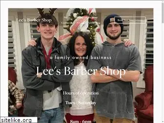 leesfamilybarber.com