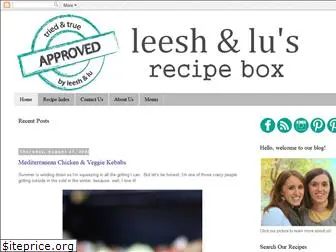 leeshandlusrecipebox.com