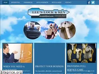 leeslockandkey.com