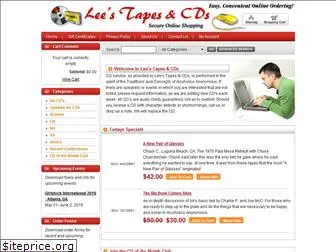 leestapesandcds.com