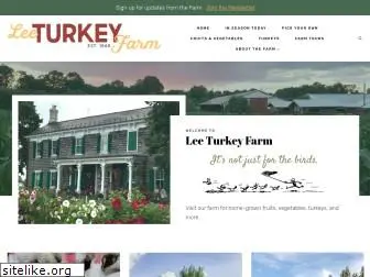 leeturkeyfarm.com