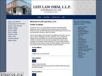lefflaw.com