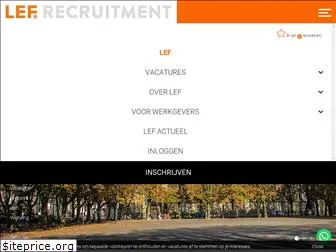 lefrecruitment.nl