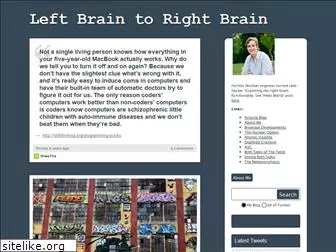 leftbraintorightbrain.com