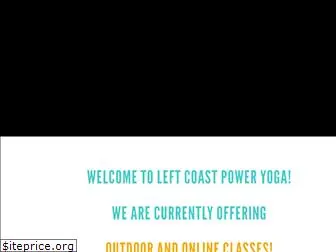 leftcoastpoweryoga.com