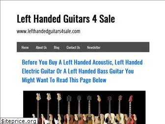 lefthandedguitars4sale.com