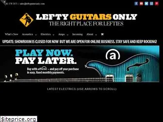 leftyguitarsonly.com