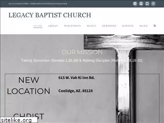 legacybaptist.com