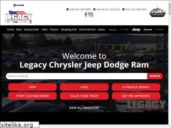 legacychryslerjeepdodgeram.net