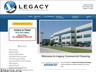 legacycommercialcleaning.com