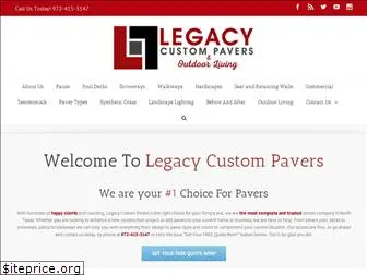 legacycustompavers.com