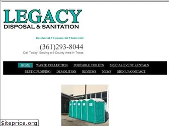 legacydisposal.com