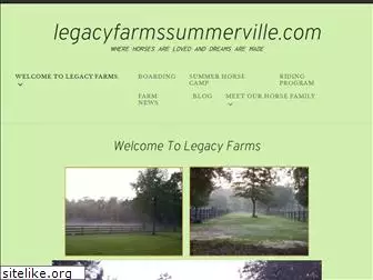 legacyfarmssummerville.com