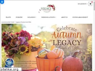 legacyfloralslawrenceville.com