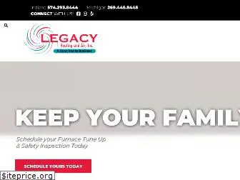 legacyheatingandairinc.com