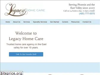 legacyhomecare.net