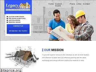 legacyhomeplans.com