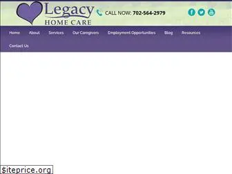 legacyinhomecare.com