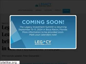 legacyinvestmentsummit.com