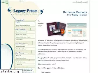 legacyprose.com