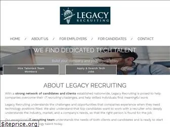 legacyrecruiting.com
