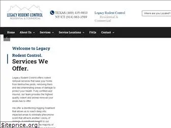 legacyrodentcontrol.com