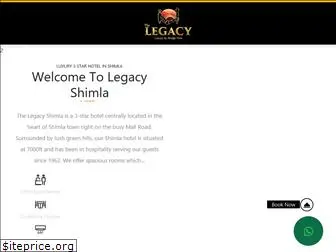 legacyshimla.com
