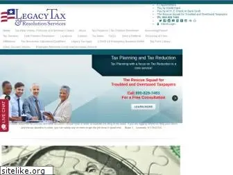 legacytaxresolutionservices.com