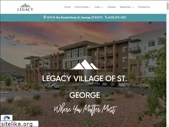 legacyvillagestgeorge.com
