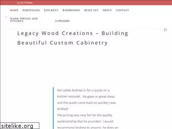 legacywoodcabinets.com