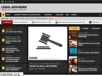 legaladvisorsnepal.com