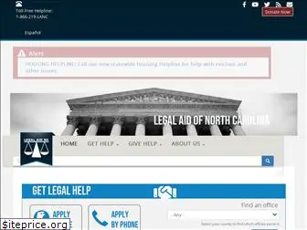 legalaidnc.org