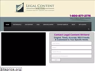 legalcontentwriters.com