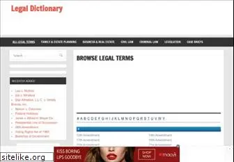 legaldictionary.net