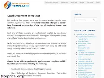 legaldocumenttemplates.com.au