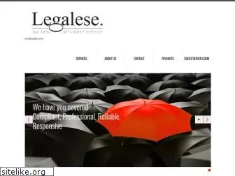 legaleseattorneyservice.com