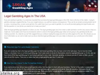 legalgamblingages.com