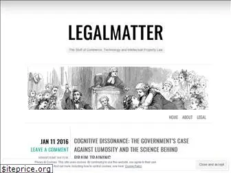 legalmatterblog.com