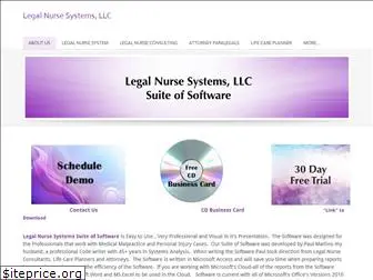legalnursesystems.com