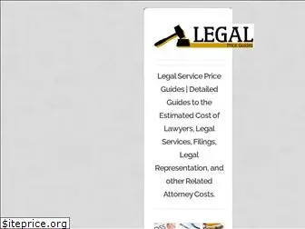 legalpriceguide.com