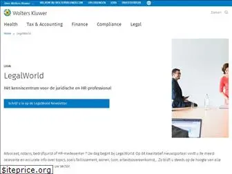 legalworld.wolterskluwer.be
