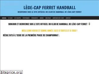 legecapferret-handball.com