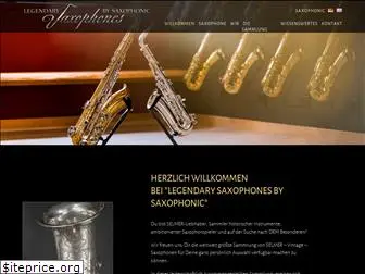 legendary-saxophones.com