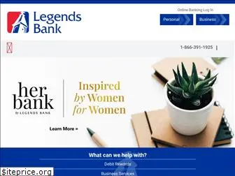 legendsbank.com