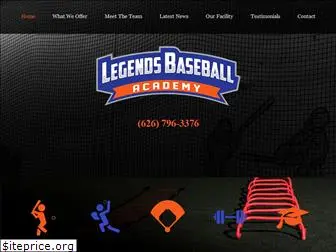 legendsbaseballacademy.com