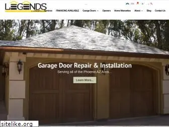 legendsgaragedoor.com