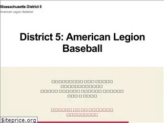 legion5baseball.com